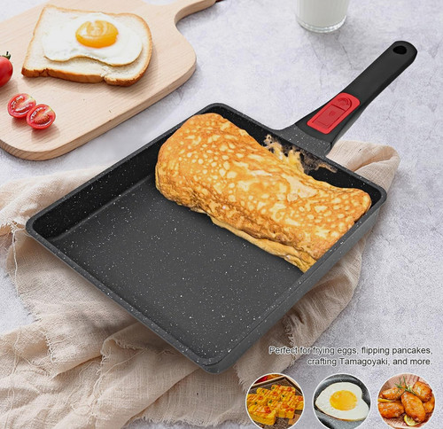 Japanese omelette pan - omelette,