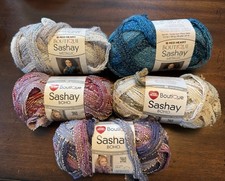 Lot Of 5 Skeins -  Red Heart