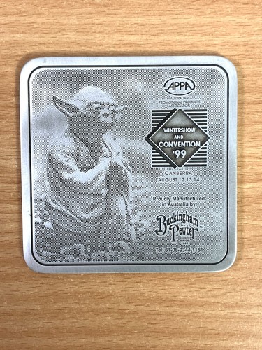 Rare star wars yoda - star, buckingham