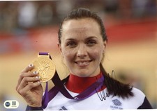 Victoria Pendleton Signed 12x8