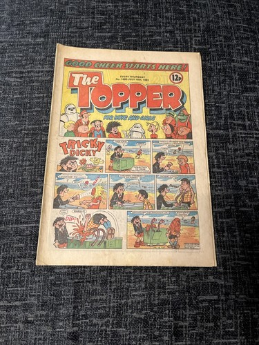 Topper comic 1485 18 july - comic,