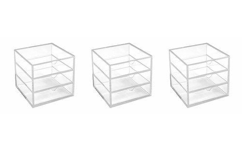 Osco clear acrylic cube 3 - acrylic, |