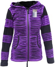 Purple Ladies Cotton Razor Cut