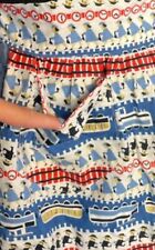 Vintage 1960s Half Apron Pinny City Characters
