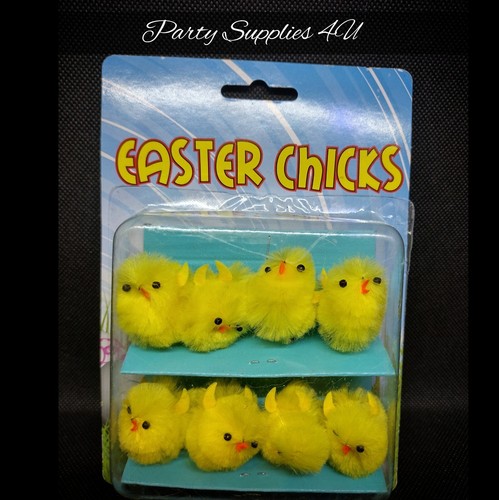 8pk cute easter chicks - cute, party