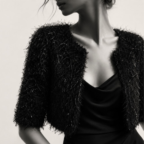 Handmade women black sequin - women's,