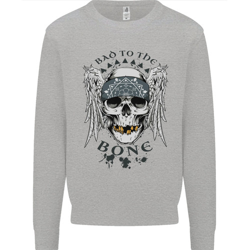 Bad the bone biker skull - bad,