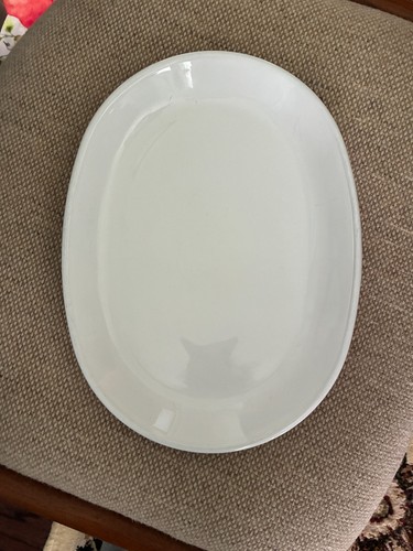 Corning ware white oval - corning,