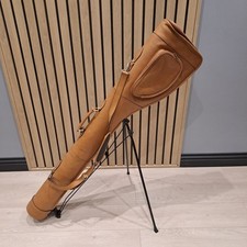 GDK Leather Bag Pro (Tanned) Gunslip With Pop Out Stand