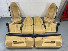 BENTLEY CONTINENTAL GT 2003-2011 BLUE/ TAN LEATHER SEATS / INTERIOR + DOOR CARDS
