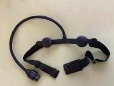 Throat microphone for military flying helmets