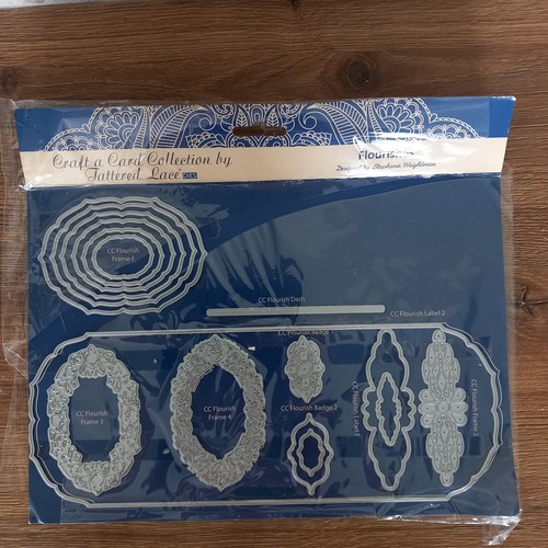Tattered lace cutting dies - cutting,