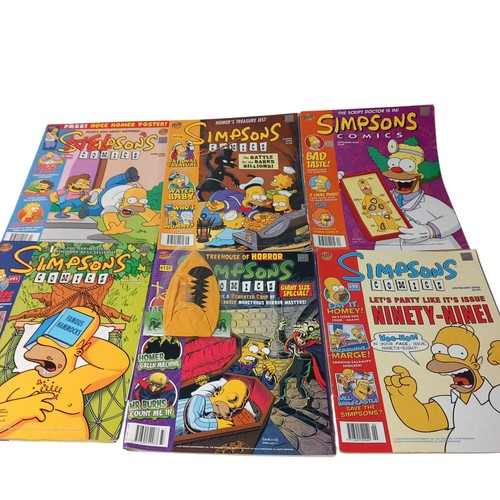 Simpsons comics lot - simpsons,