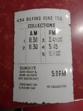 Royal Mail Post Office Pillar Box Enamel Plate Letter Post Box