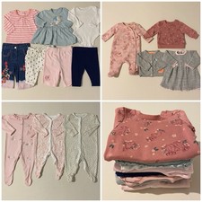 Baby Girls Clothes Bundle 0-3 Months 