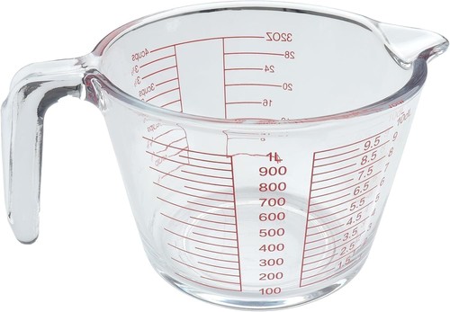 Glass measuring jug - bh,