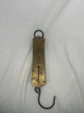 Vintage Brass Salters No1 Balance 60lb scales antique decor collectible