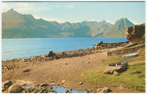The cuillin hills from - from,