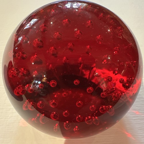 Vintage whitefriars red - red, ruby