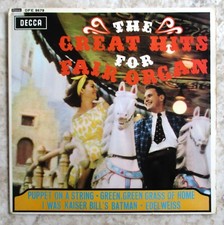 Great Hits For Fair Organ - 7"