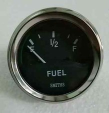 Smiths fuel gauge - -, chrome