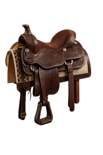 Premium western horse saddle - premium,