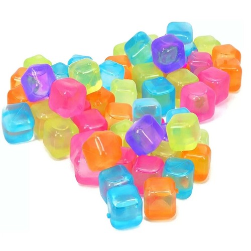 Rainbow ice cubes - cubes, blocks