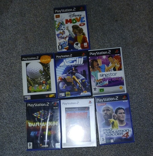 Ps2 games job - games, 7