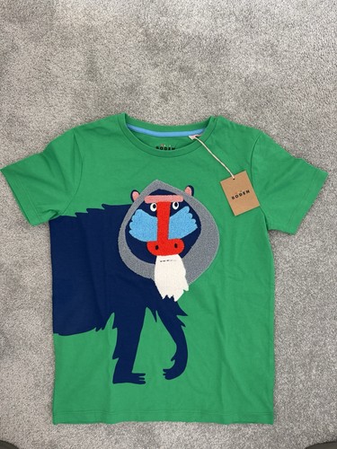 Mini boden boys shirt - mini, baboon