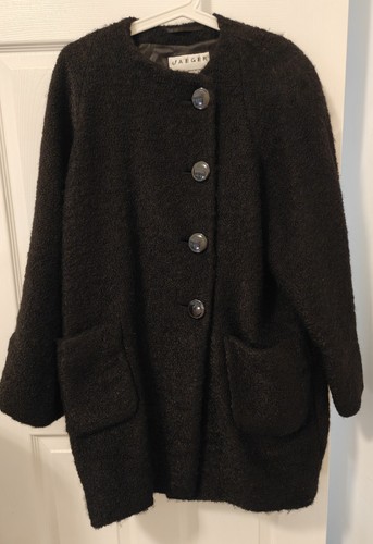 Jaeger black mohair wool - black,