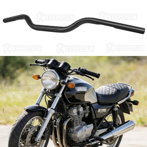 Black motorcycle drag bar - motorcycle,