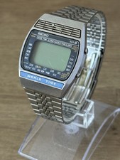 Vintage Seiko World Time LCD Mens Watch, Ref. A239-502A - Spares/Repairs