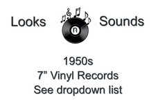 1950s 7" VINYLS - VARIOUS