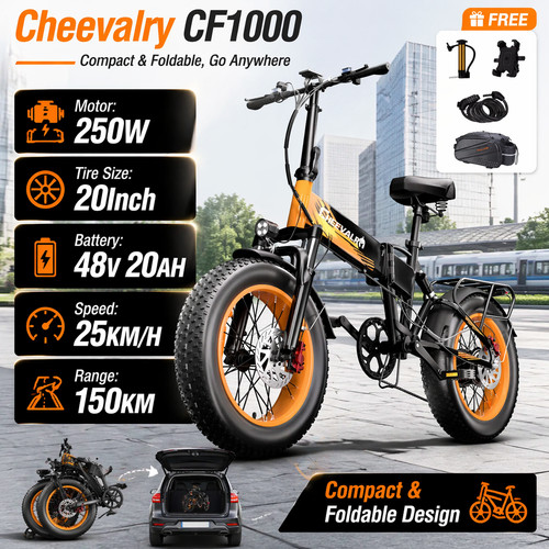 Cheevalry cf1000 folding150km - cheevalry,