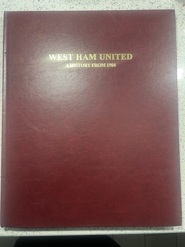 Huge west ham - west, book