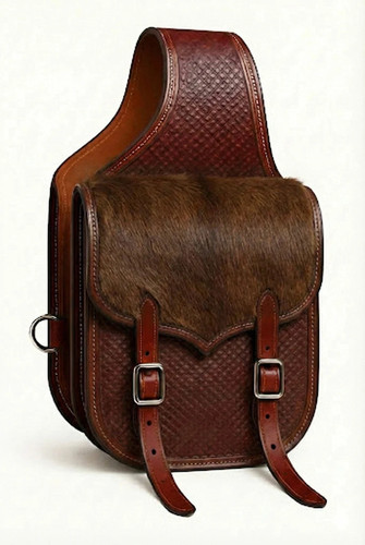 Western horse saddle bag - horse,