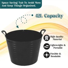 (Set of 3) 40L Large Flexi