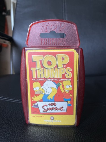 Top trumps the simpsons - top,