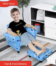Cute Cloud Star Child Armchair