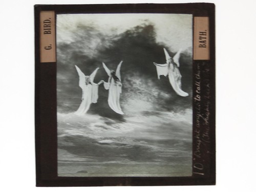 Angels flying clouds - flying,