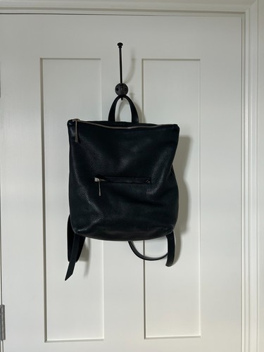 Black leather satchel - , from