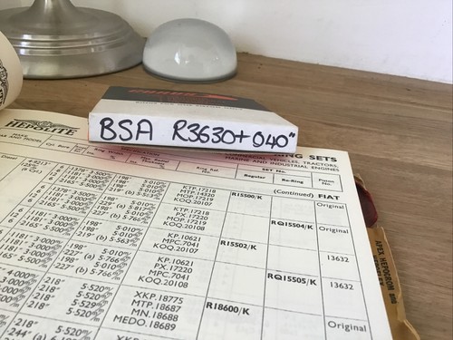 Bsa 500cc 040 - a7, ,+.040”