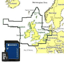 NAVIONICS 2025 map+ CHART 28XG XL9 MSD CARD WITH  ADAPTER + Gold UK & IRELAND