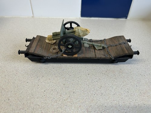 Gauge lowmac wagon - with, army