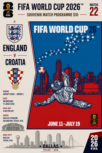 2026 england croatia world - v,