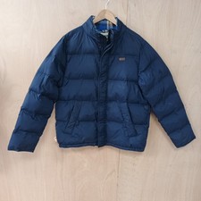 Duffer by St George Navy Puffer Jacket/Coat ~ L