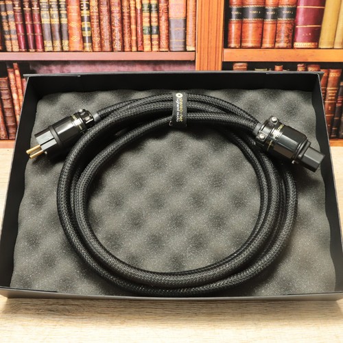 Power cord with furutech - with,