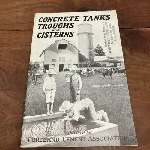 Concrete tanks troughs - tanks,