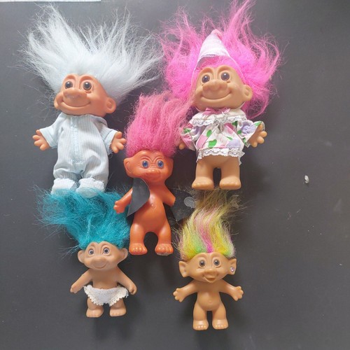 Vintage troll doll bundle - doll,