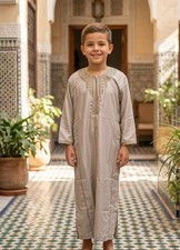 Boys Kids Jubba Thobe Abaya